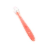 Lingurita din silicon 6 luni+ Pink - 1