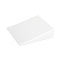 Perna inclinata Bubaba antireflux cu husa din bumbac, dimensiuni 30x37x1,5-10 cm, culoare alba - 1