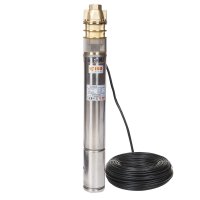 Pompa submersibila IBO Polonia, 3SKM100, 750W, 45 l/min, H refulare 60m, 20m cablu - 1