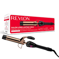 Ondulator REVLON Salon Long Lasting Curls & Waves RVIR1159E, 35 W, 200 C, 32 mm (Negru/Auriu) - 1