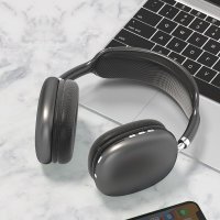 Casti On Ear MRG MP9 Plus, Bluetooth, MicroSD, Radio, Negru - 4
