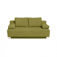 Canapea extensibila YASMIN II, 3 locuri, cu arcuri si lada de depozitare, verde deschis, dimensiuni 190x100x90 cm - 1