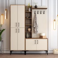 Cuier ViyanaDA Walnut-Cream - Design Elegant si Functional - 2