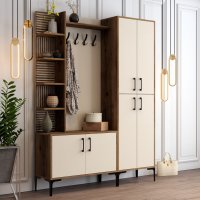 Cuier ViyanaDA Walnut-Cream - Design Elegant si Functional - 3