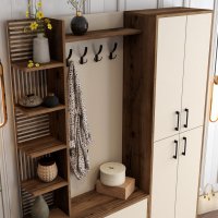 Cuier ViyanaDA Walnut-Cream - Design Elegant si Functional - 5