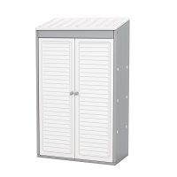 Dulap casuta Nichiduta Tool House Gri dimensiune 85 x 46 x 142 cm - 1
