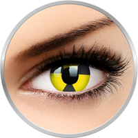 Phantasee Fancy Radiate 365 - Lentile Colorate Galbene pentru Halloween - 1