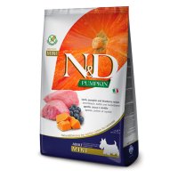 N&D Pumpkin Adult Mini, XS-S, Miel și afine, hrană uscată fără cereale câini, 7kg - 2