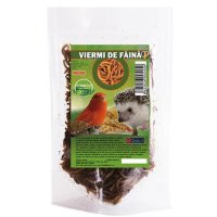 Viermi de Faina Uscati 400 ml - Hrana Naturala pentru Pasari si Pesti - 1