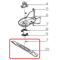 Cutit de Taiere Ruris PSRX331-2-3 pentru Masina de Tuns Iarba RX311 - 1