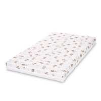 Saltea pentru patut Lorelli Havana Bear and Pilow Beige 110x62x10 cm cocos si spuma elastica - 1