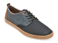 Pantofi Barbati RIEKER B2648 Bleumarin din Material Textil - 1