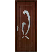 Usa de interior din lemn Style 160 cu geam, finisaj Teak, 2000 x 700 mm - 2
