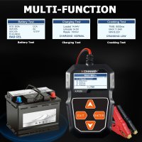 Tester Baterie Alternator Auto KONNWEI KW208, 12V, Test Incarcare, Pornire, Cranking, AGM, GEL, LiFePO4, afisaj LCD - 19