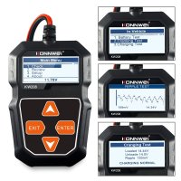 Tester Baterie Alternator Auto KONNWEI KW208, 12V, Test Incarcare, Pornire, Cranking, AGM, GEL, LiFePO4, afisaj LCD - 9