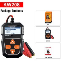 Tester Baterie Alternator Auto KONNWEI KW208, 12V, Test Incarcare, Pornire, Cranking, AGM, GEL, LiFePO4, afisaj LCD - 17