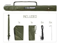 Umbrela cu perete lateral Delphin Classa, 250cm - 7