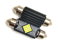 Set 2 Becuri LED Canbus 31 mm pentru Interior Auto - Alb - 1