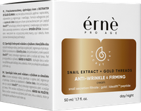 Erne Crema de fata antirid zi/noapte cu mucus de melc si particule de aur 24K, 50 ml - 1