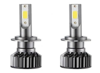 Set 2 Becuri Auto H7 cu Led Mini putere 50w 8000lm per bec temperatura 6000K - 1