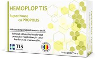 Supozitoare Hemoplop Tis cu Propolis - 10 Bucati, Tis Farmaceutic - 1