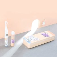Periuta de dinti electrica Vitammy Smile Minimini+ pentru copii 3 + cutie travel soricel - 1