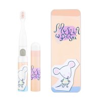 Periuta de dinti electrica Vitammy Smile Minimini+ pentru copii 3 + cutie travel soricel - 2