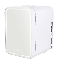 Mini frigider dubla functie de incalzire/racire portabil 10L alb 12V/ 220V - 1