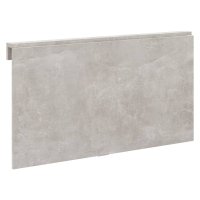 Masa de perete plianta gri beton 100x60x56 cm din lemn compozit - 5