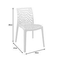 Scaun Hush Alb de la Pako World - Design Modern si Durabilitate - 6