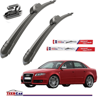 Stergatoare TeamCar Audi A4 B7 (2004-2008) - Set Flat 10 cu Adaptor pentru Fata - 1