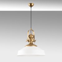 Lustra Opviq alba din metal, diametru 41 cm, cu inaltime reglabila - 3