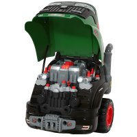 AIYAPLAY Camion Jucarie cu Motor pentru Copii, 60 Accesorii, Lumini si Sunete, Dimensiuni 42x42x47 cm, Verde | Aosom Romania - 1