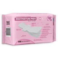 Tampoane postnatale Bocioland, Ultra moi, 6 straturi, M, 10 buc - 1