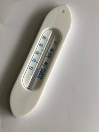 Termometru de baie si bavetica Mos Craciun - 1