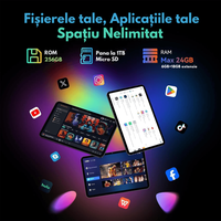 Tableta 2-in-1 13.4 inch Android 16 cu 24GB RAM si 256GB ROM - 6