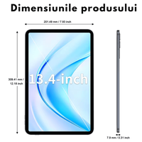 Tableta 2-in-1 13.4 inch Android 16 cu 24GB RAM si 256GB ROM - 4