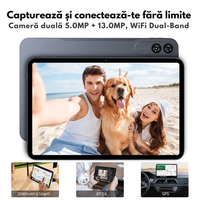 Tableta 2-in-1 13.4 inch Android 16 cu 24GB RAM si 256GB ROM - 9