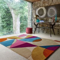 Covor Oblix Multi Shape Multicolor 160x230 cm, Flair Rugs - 1