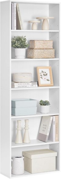 Biblioteca Alb Vasagle 60x24x178.5 cm - 1