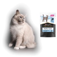 PURINA Pro Plan Hydra Care, Somon, plic hrană umedă pisici, sistem urinar, (topping), 75g x 10buc - 6