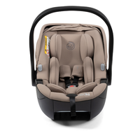 Scaun auto pentru copii 40-87 cm Tutis Beno Beige i-Size, inaltime reglabila, insertie nou-nascut - 1