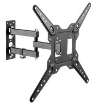 Suport de Perete Maclean MC-701N pentru Televizoare de 23-55 Inch, Capacitate 30 Kg, Negru - 1
