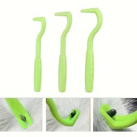 Set AMEEA pentru Capturarea Puricilor si Capuselor, Antiparazitar pentru Caini si Pisici XS-XL, Verde, 3 Bucati - 5