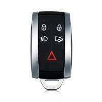 Carcasa Cheie Auto Jaguar cu 5 butoane, Compatibila modelele Jaguar XF, XFR, XK, XKR, X-Type, S-Type, 2006-2015 - 6