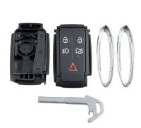 Carcasa Cheie Auto Jaguar cu 5 butoane, Compatibila modelele Jaguar XF, XFR, XK, XKR, X-Type, S-Type, 2006-2015 - 7
