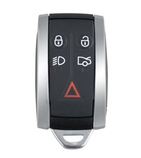 Carcasa Cheie Auto Jaguar cu 5 butoane, Compatibila modelele Jaguar XF, XFR, XK, XKR, X-Type, S-Type, 2006-2015 - 3