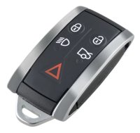 Carcasa Cheie Auto Jaguar cu 5 butoane, Compatibila modelele Jaguar XF, XFR, XK, XKR, X-Type, S-Type, 2006-2015 - 4