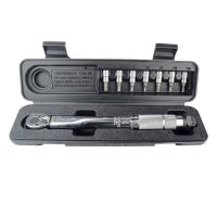 Set cheie dinamometrica si capete tubulare cu bit Mannesmann 18314, 1 4  , 5-25 Nm, 8 piese - 1