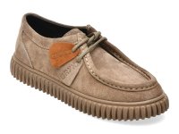 Mocasini gri GRYXX 2204747 din piele intoarsa - 1